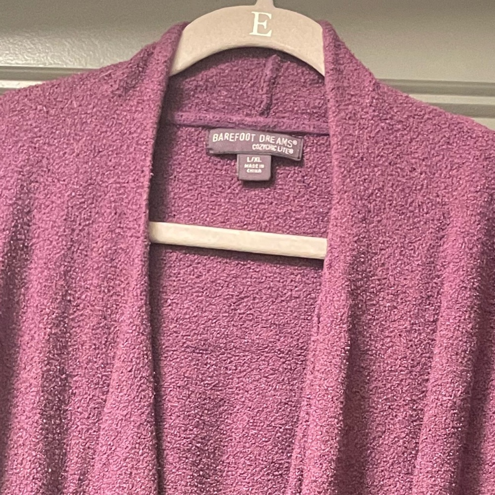 Barefoot Dreams shrug L/XL ombre  Purple Women's Sweater cardigan